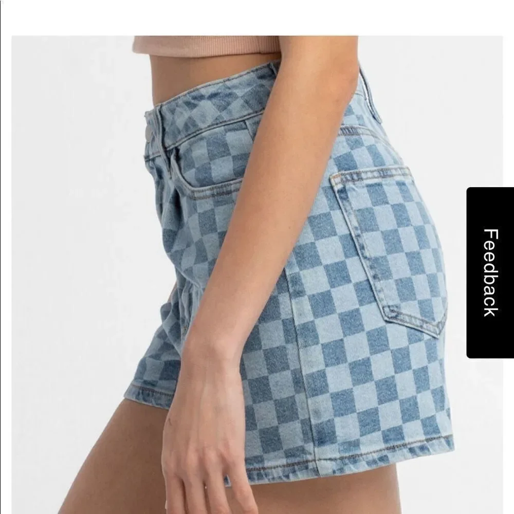 Tilly’s RSQ Checker Shorts